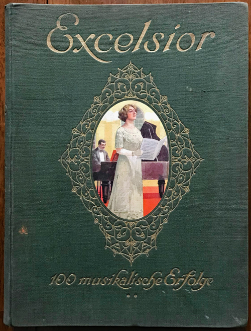 Colour facsimile of the front cover of Excelsior, vol. 2